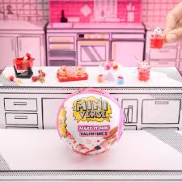 Miniverse Valentines 2025 Heart Shaped Donuts Set - Picture 3 of 4